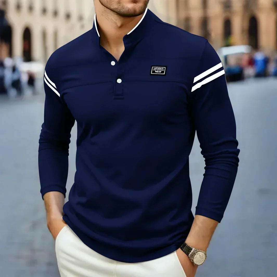 MICHEL | T-Shirt Longue Manche Moderne pour Homme