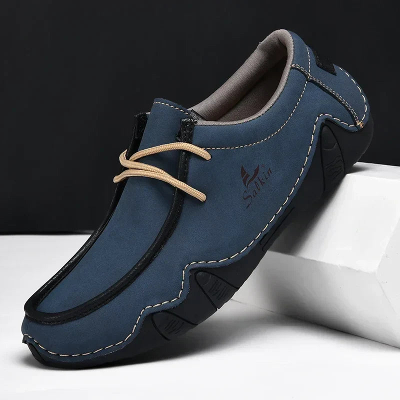 LAURENT MONACO | CHAUSSURES ORTHOPÉDIQUES EN CUIR À AJUSTEMENT PRÉCIS