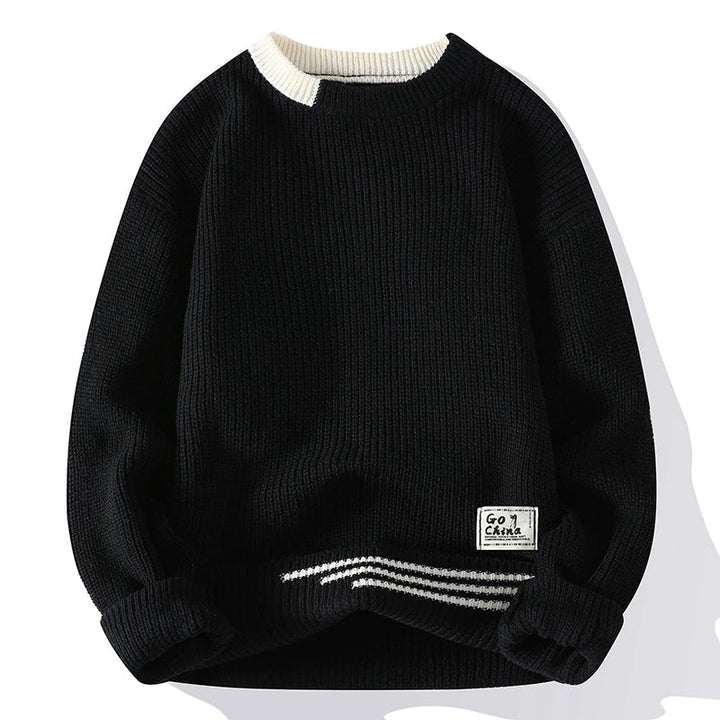 Mathieu | Pull color block pour homme