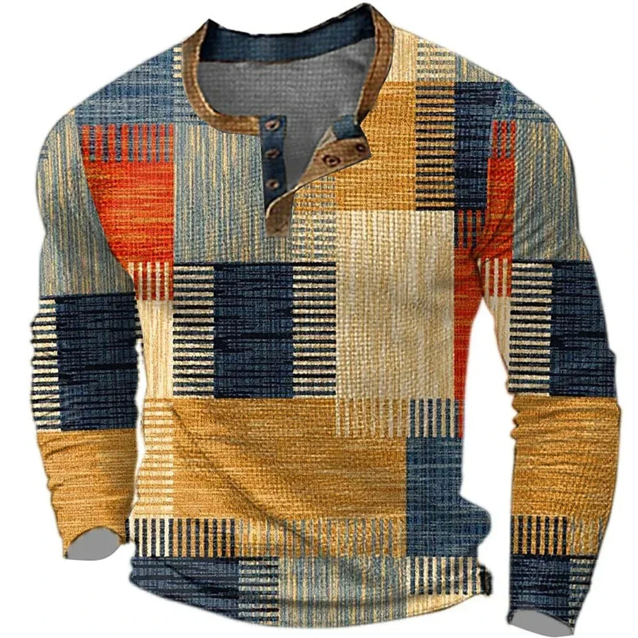 Gaspard | Chemise patchwork pour hommes
