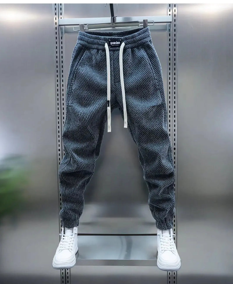 LAURENT MONACO | PANTALON DÉCONTRACTÉ À CORDON DE SERRAGE