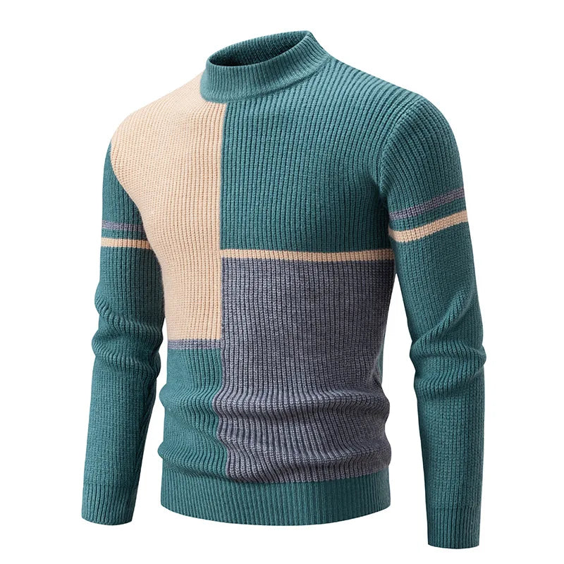 Nathan | Pull en maille coloré pour homme