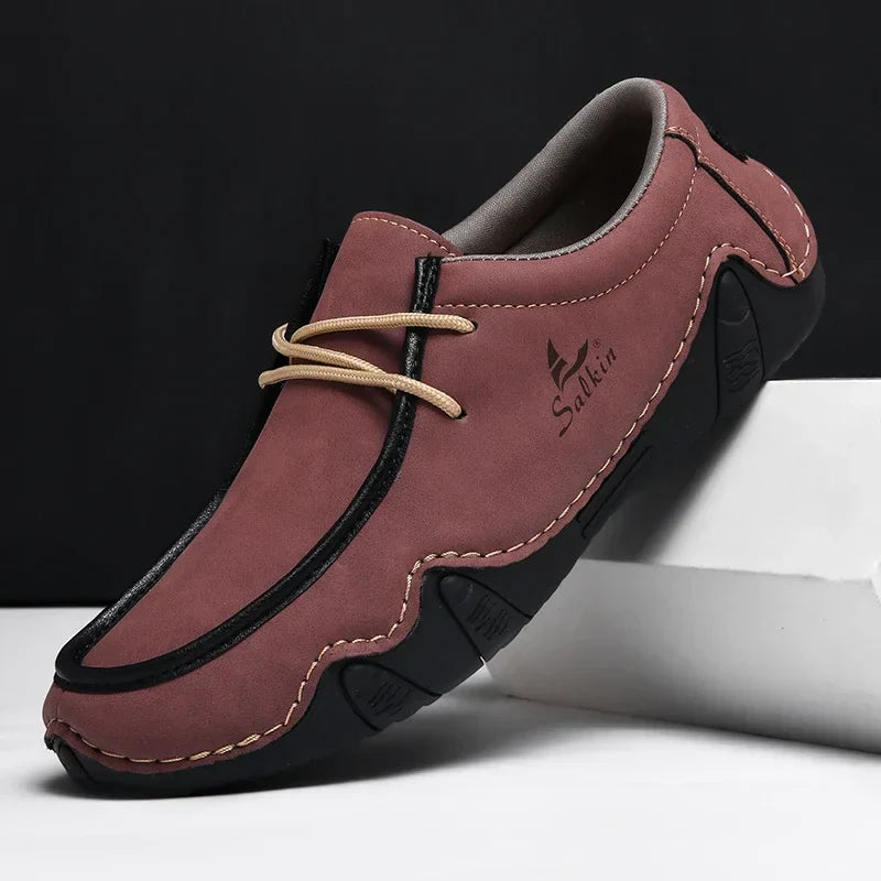 LAURENT MONACO | CHAUSSURES ORTHOPÉDIQUES EN CUIR À AJUSTEMENT PRÉCIS