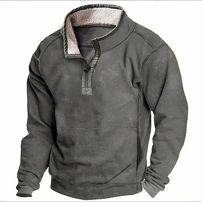 LAURENT MONACO | PULL ZIPPÉ D'HIVER COSY POUR HOMMES