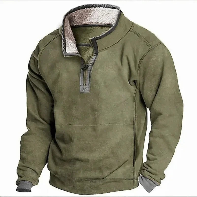 LAURENT MONACO | PULL ZIPPÉ D'HIVER COSY POUR HOMMES