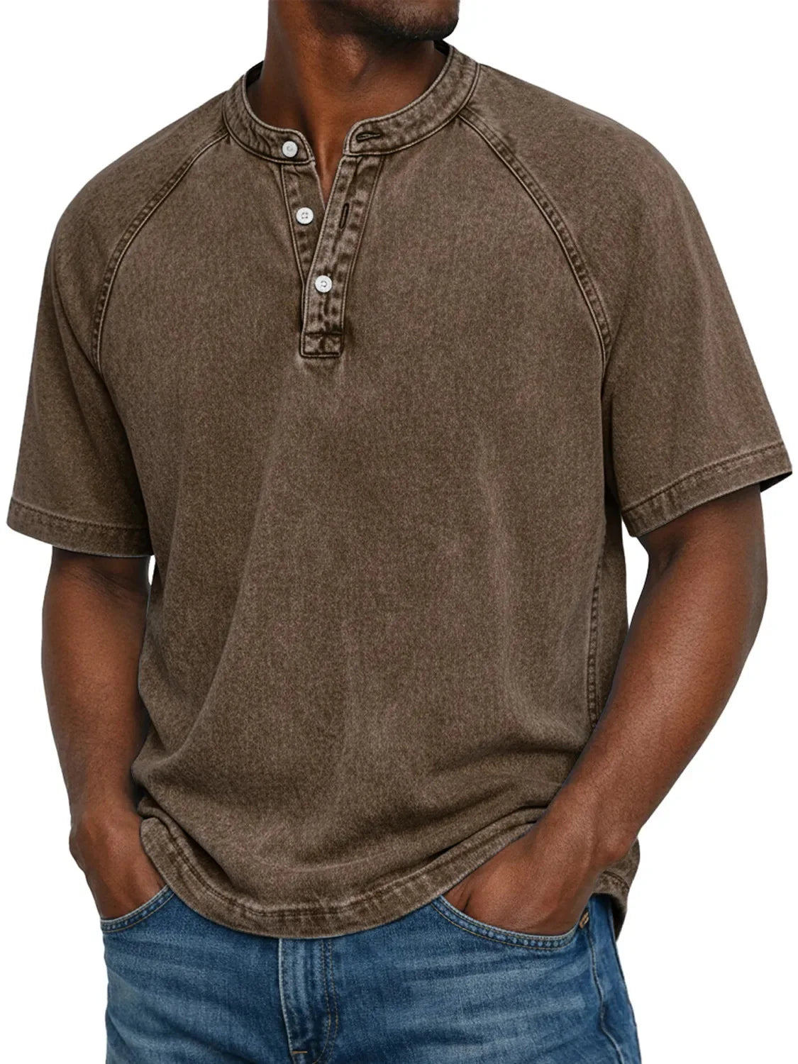 Jules | Chemise vintage à boutons pour homme