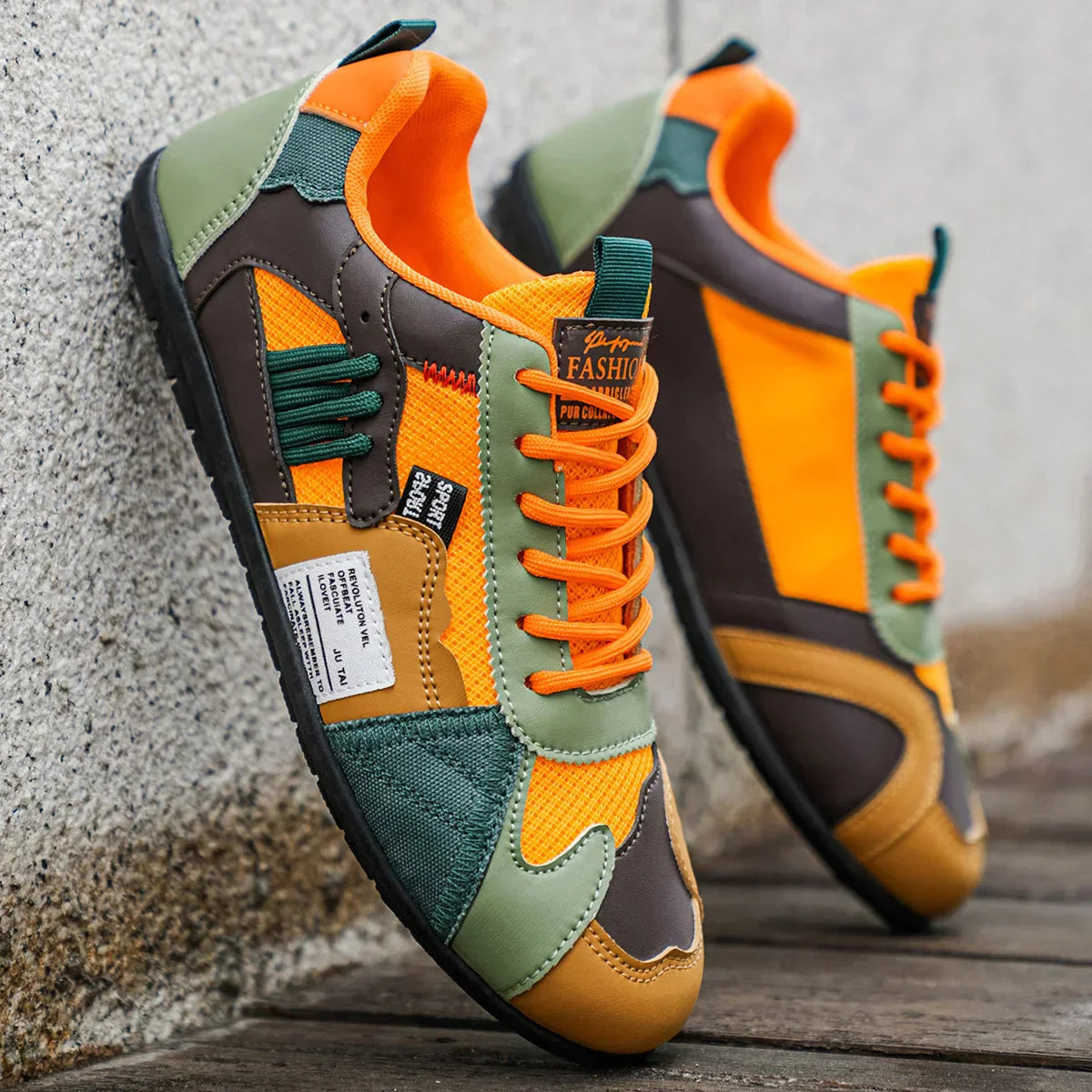 Victor | Baskets Rétro Colorées
