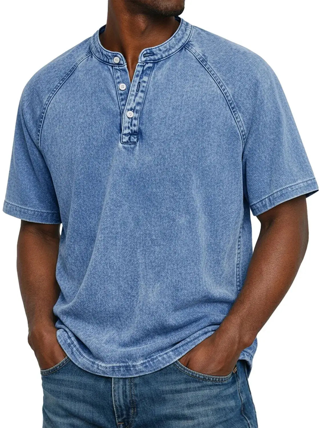 Jules | Chemise vintage à boutons pour homme