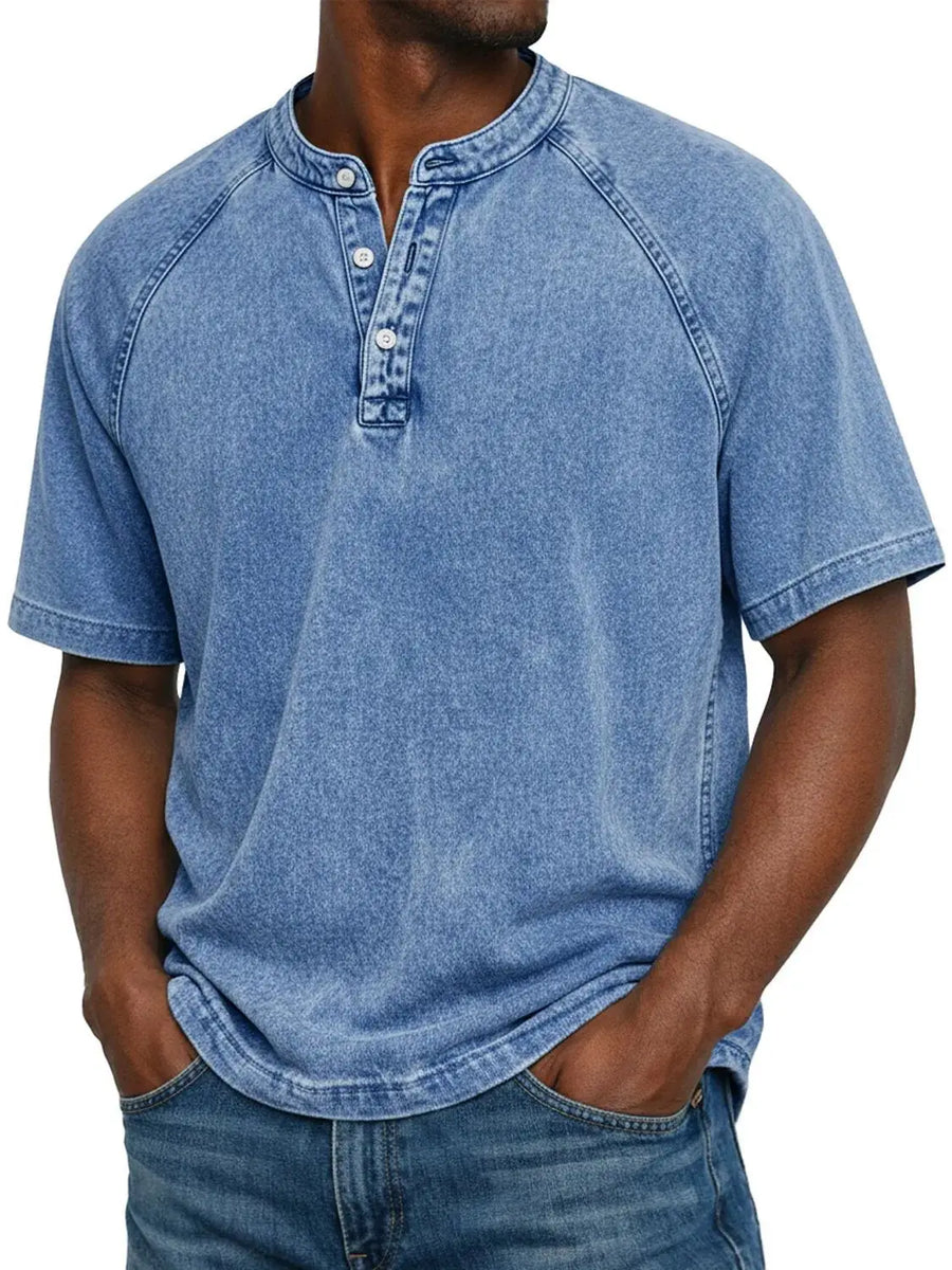 Jules | Chemise vintage à boutons pour homme