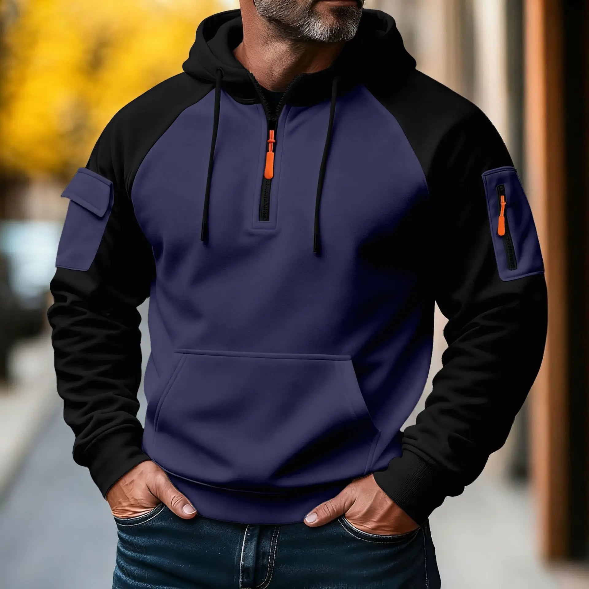 Etienne | Pull à capuche zippé pour homme