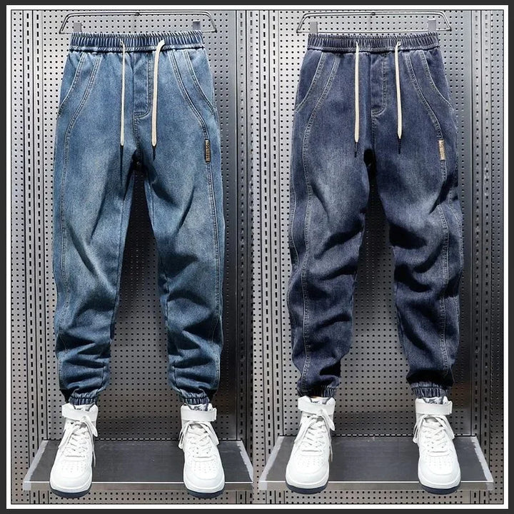 LAURENT MONACO | PANTALON DE JOGGING EN JEAN