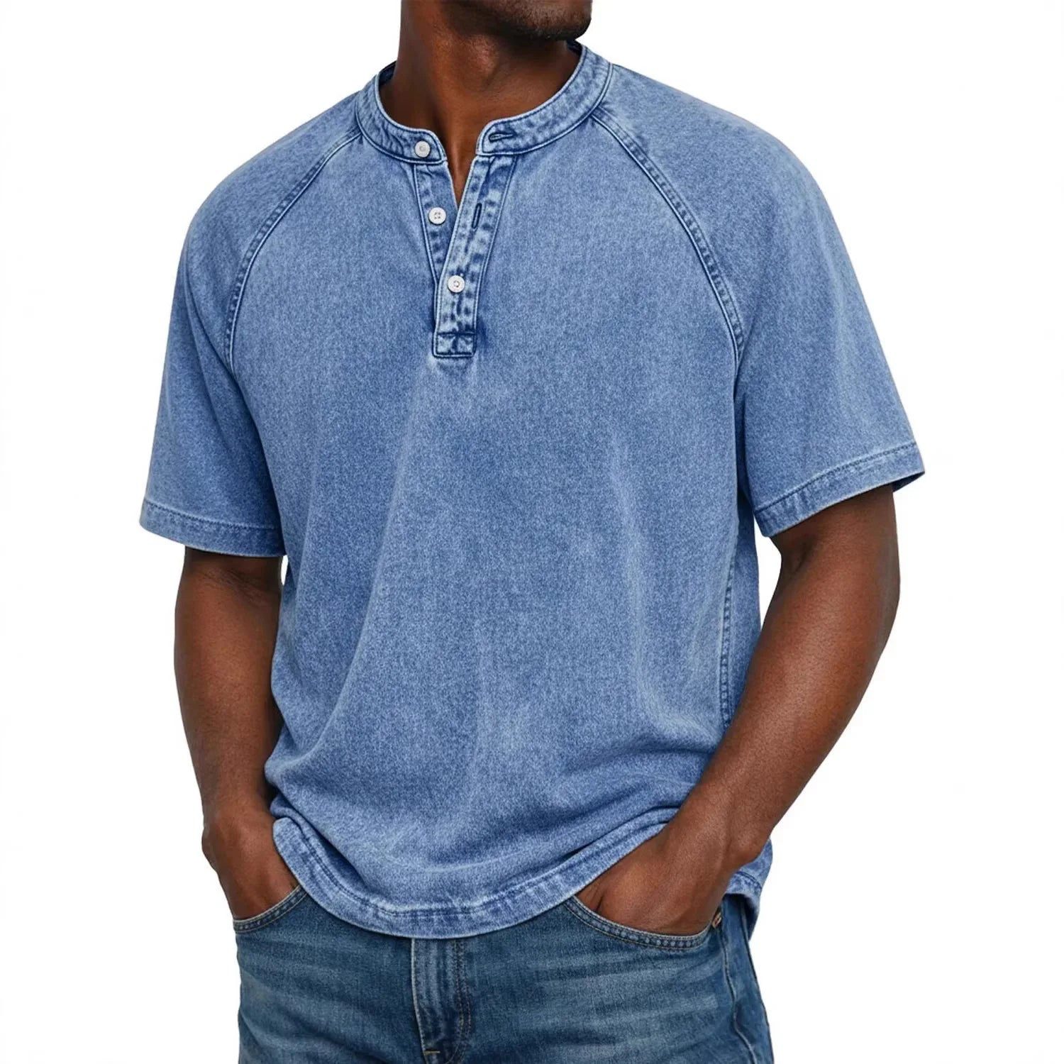 Jules | Chemise vintage à boutons pour homme