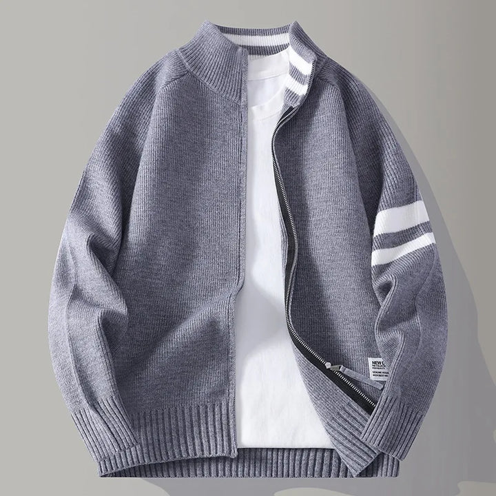 Raphaël | Pull zippé en tricot pour hommes