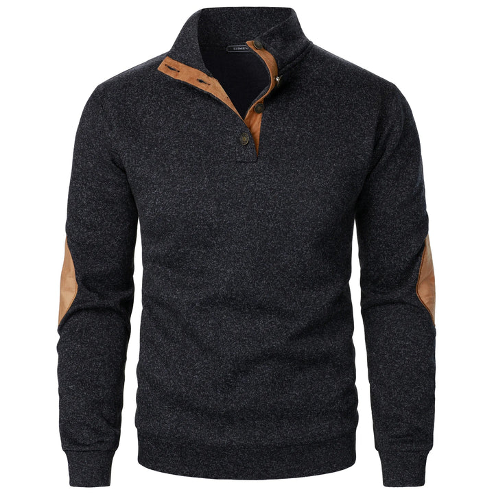 LAURENT MONACO | PULL EN MAILLE BOUTONNÉ POUR HOMME