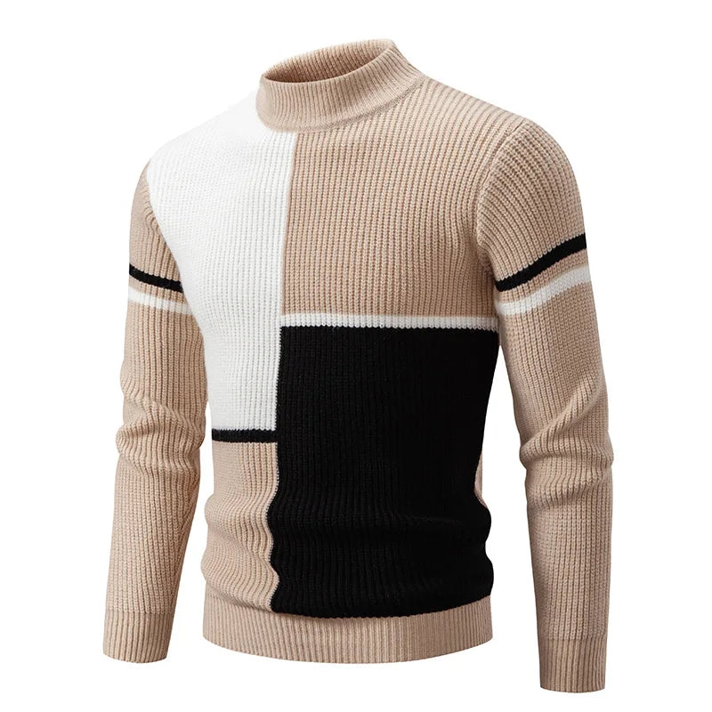 Nathan | Pull en maille coloré pour homme