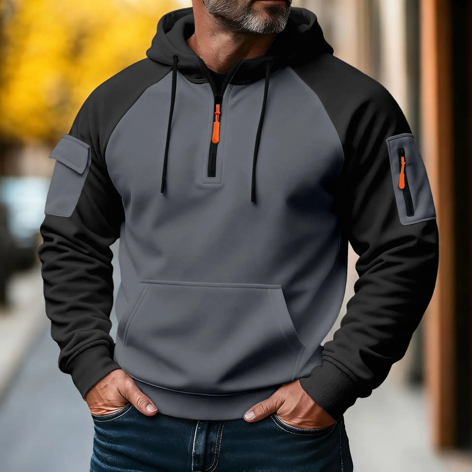 Etienne | Pull à capuche zippé pour homme