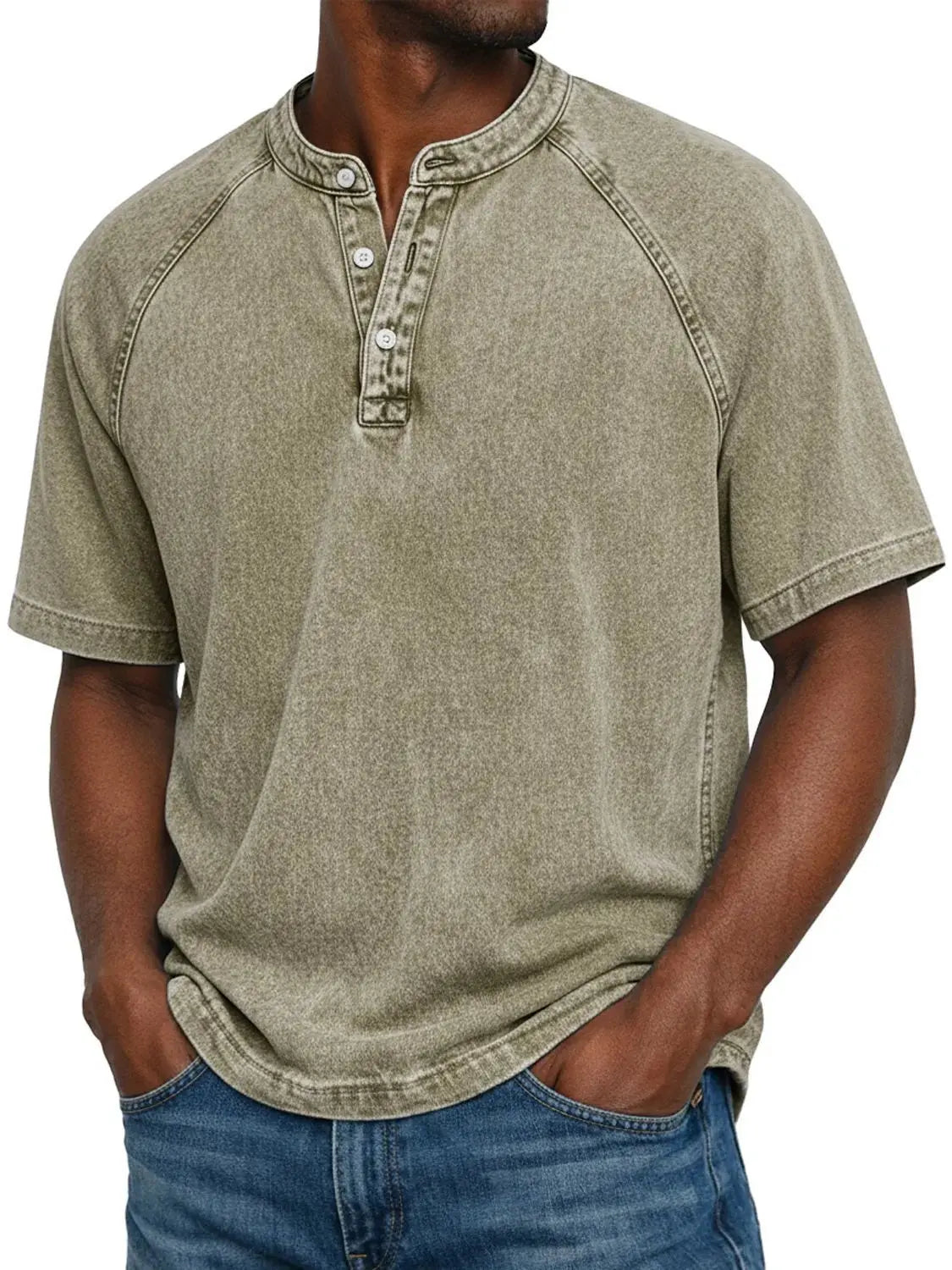 Jules | Chemise vintage à boutons pour homme
