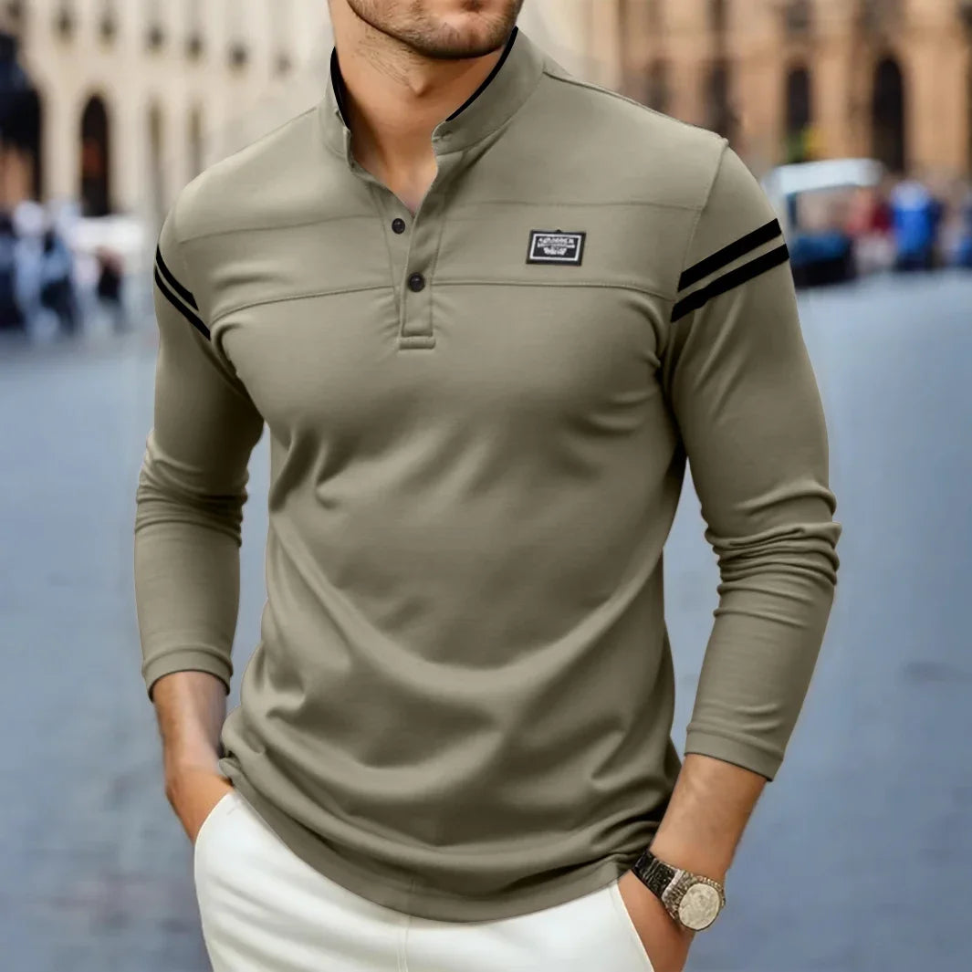 MICHEL | T-Shirt Longue Manche Moderne pour Homme