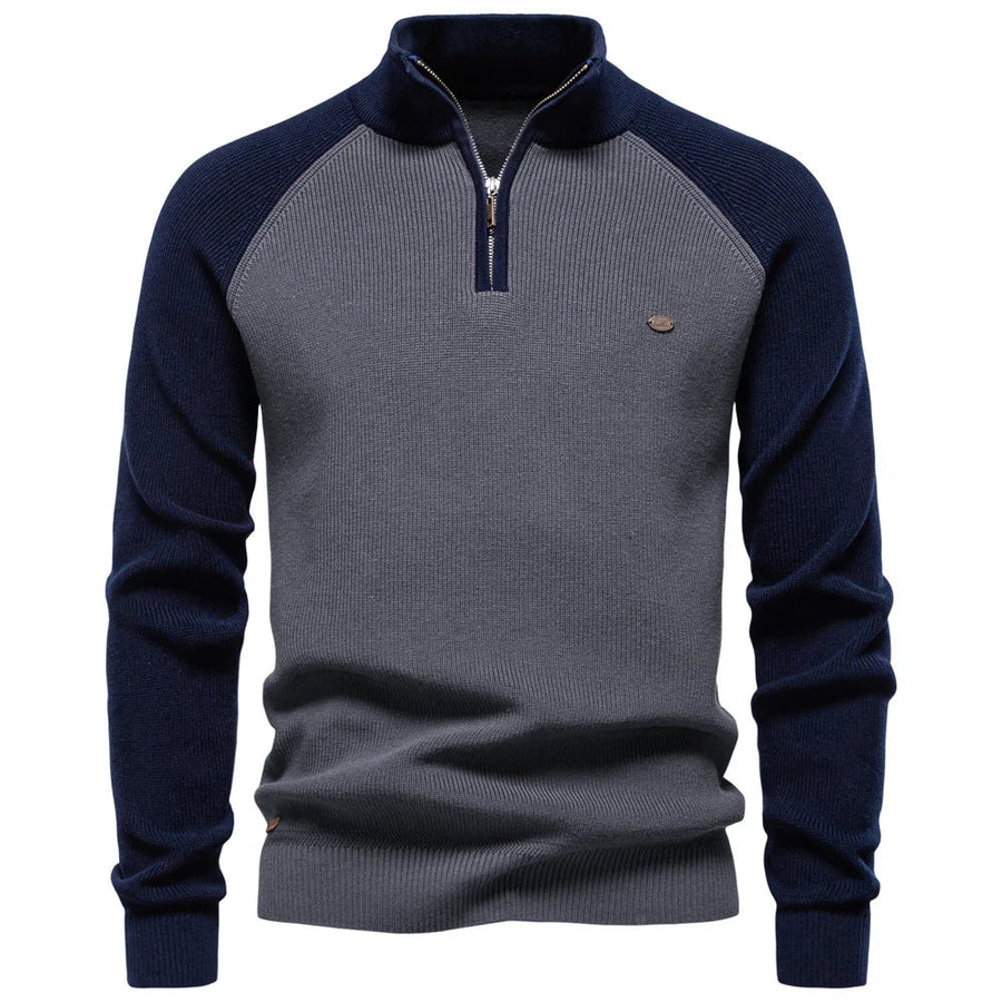 William | Pull quart zip pour homme
