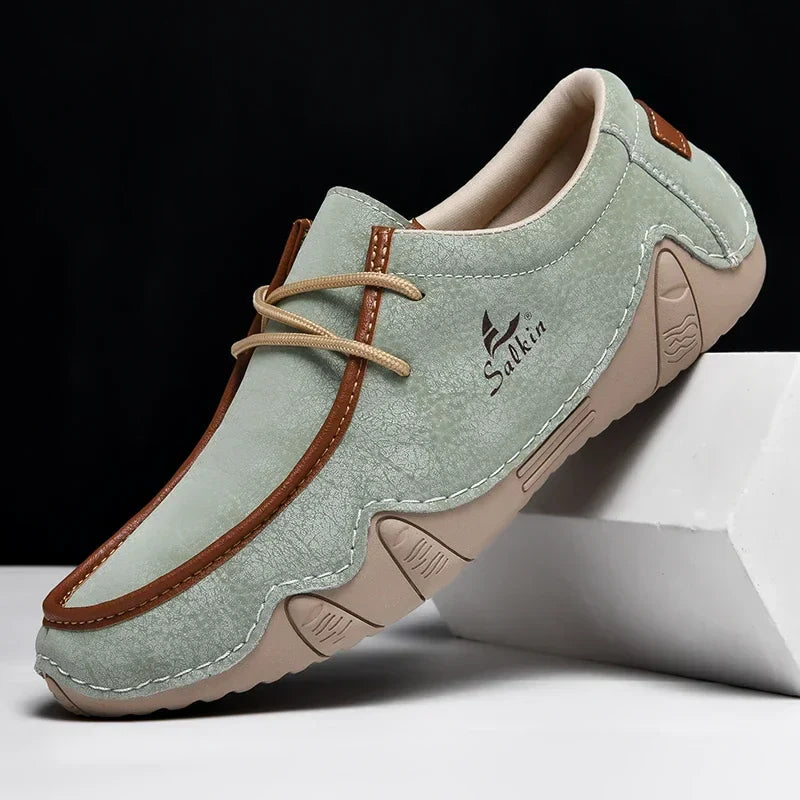 LAURENT MONACO | CHAUSSURES ORTHOPÉDIQUES EN CUIR À AJUSTEMENT PRÉCIS