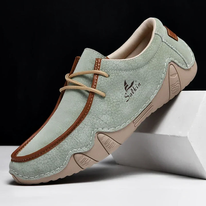 LAURENT MONACO | CHAUSSURES ORTHOPÉDIQUES EN CUIR À AJUSTEMENT PRÉCIS
