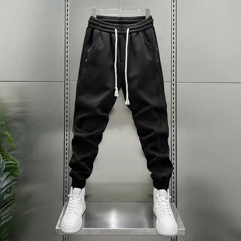 LAURENT MONACO | PANTALON DE JOGGING À RAYURES ÉLASTIQUES