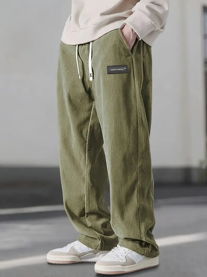 LAURENT MONACO | PANTALON EN VELOURS CÔTELÉ POUR HOMME