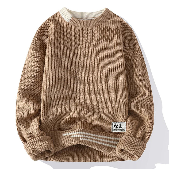Mathieu | Pull color block pour homme