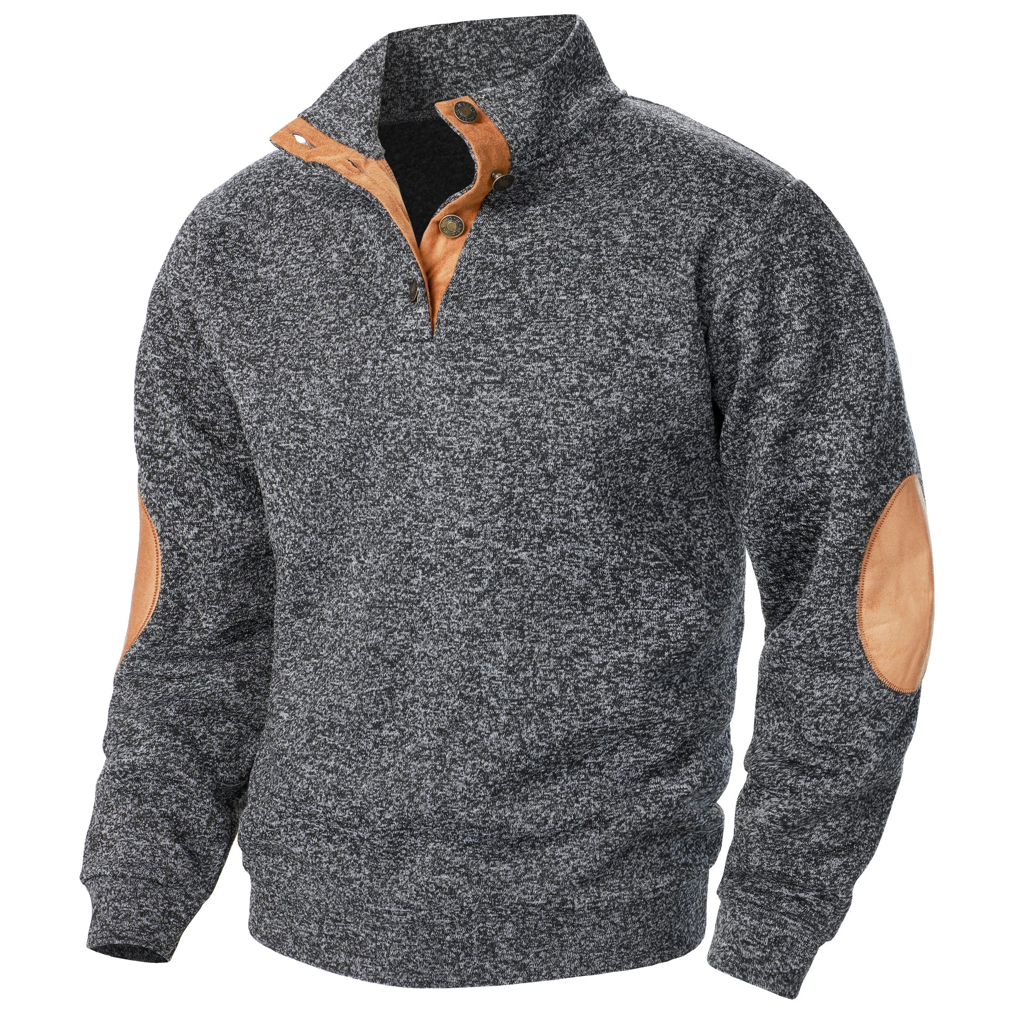 LAURENT MONACO | PULL EN MAILLE BOUTONNÉ POUR HOMME