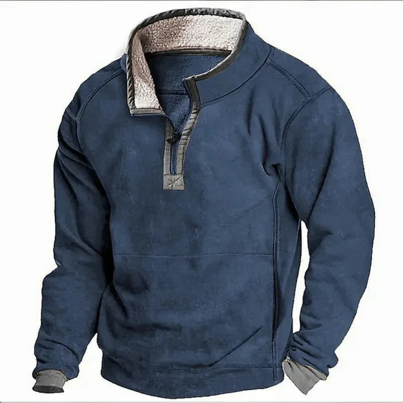 LAURENT MONACO | PULL ZIPPÉ D'HIVER COSY POUR HOMMES