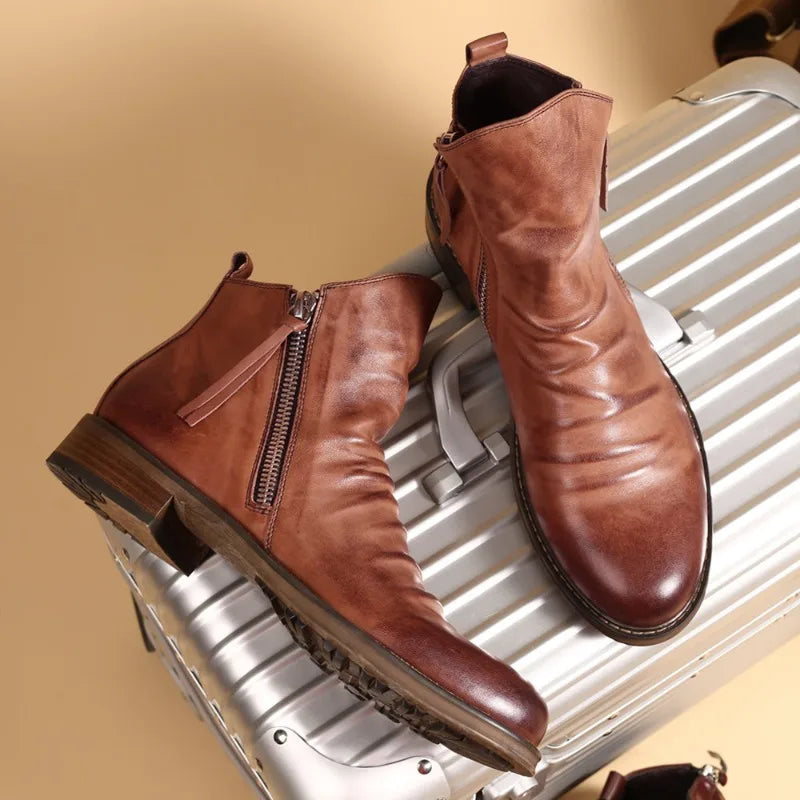 LAURENT MONACO | CHAUSSURES DE BUREAU EN CUIR