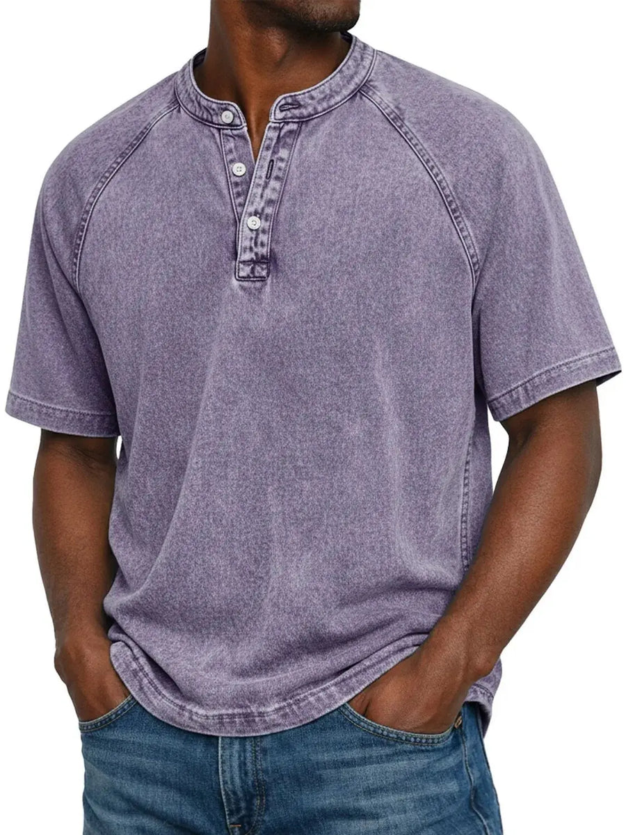 Jules | Chemise vintage à boutons pour homme