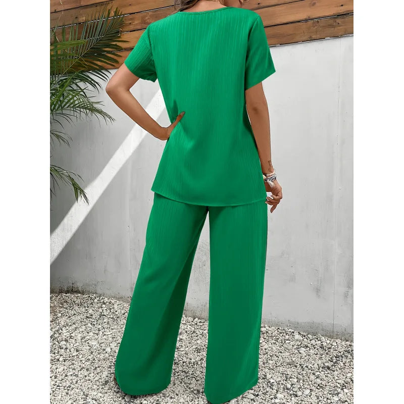 Ensemble Lorrina™ Élégant et Confortable en Deux Pièces