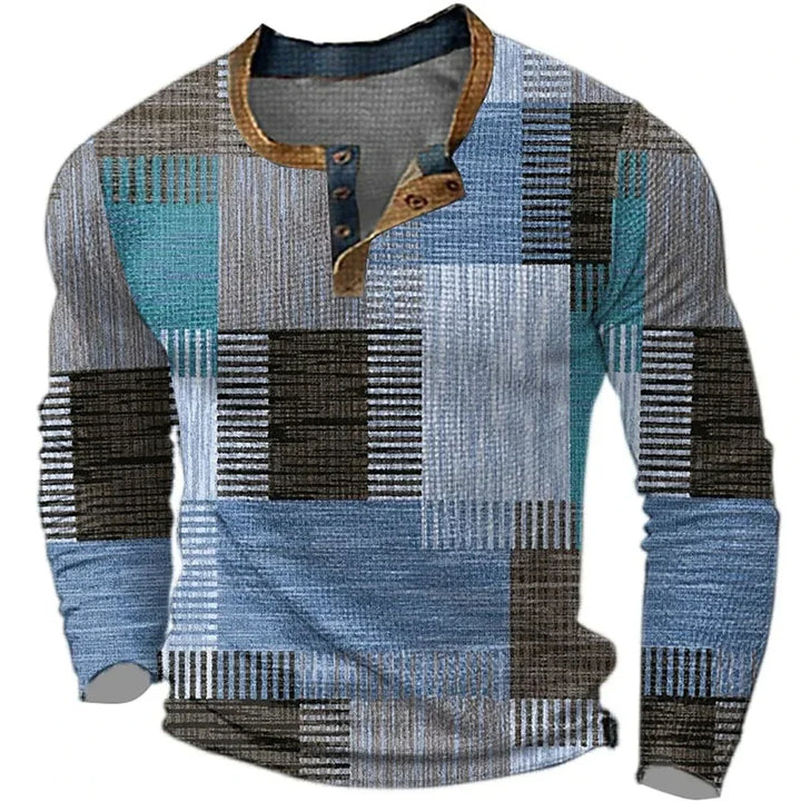 Gaspard | Chemise patchwork pour hommes