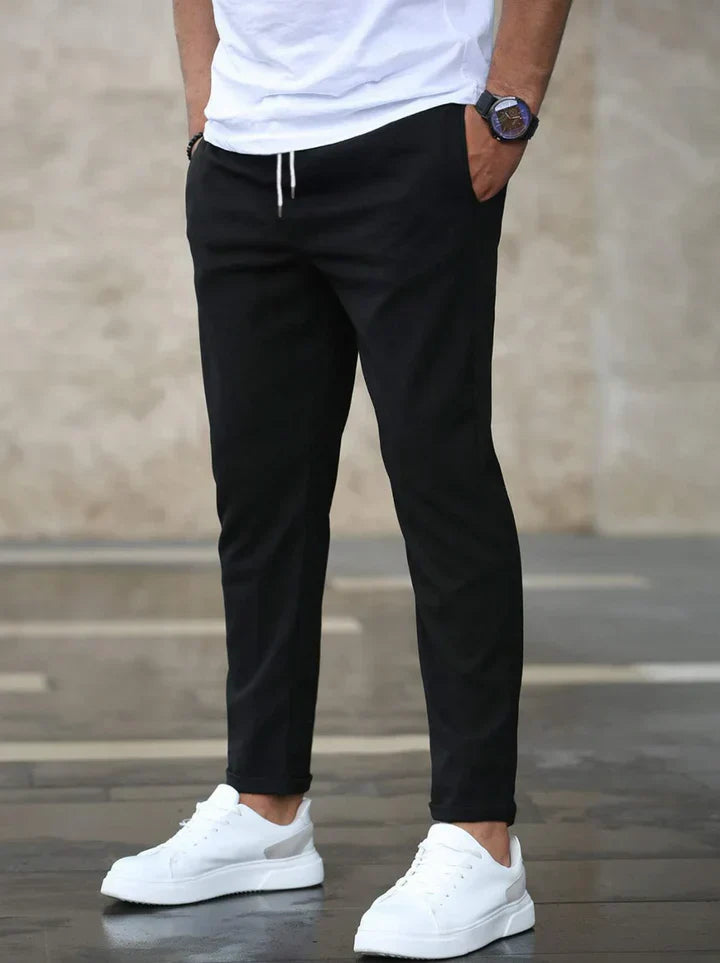 LAURENT MONACO | PANTALON EN COTON STRETCH POUR HOMME
