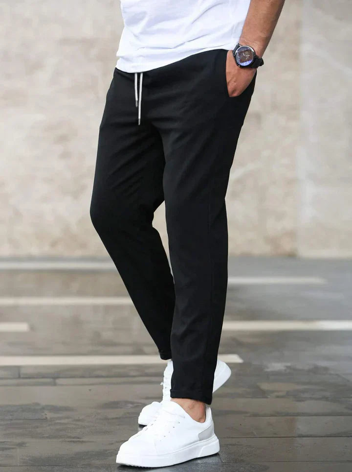 LAURENT MONACO | PANTALON EN COTON STRETCH POUR HOMME