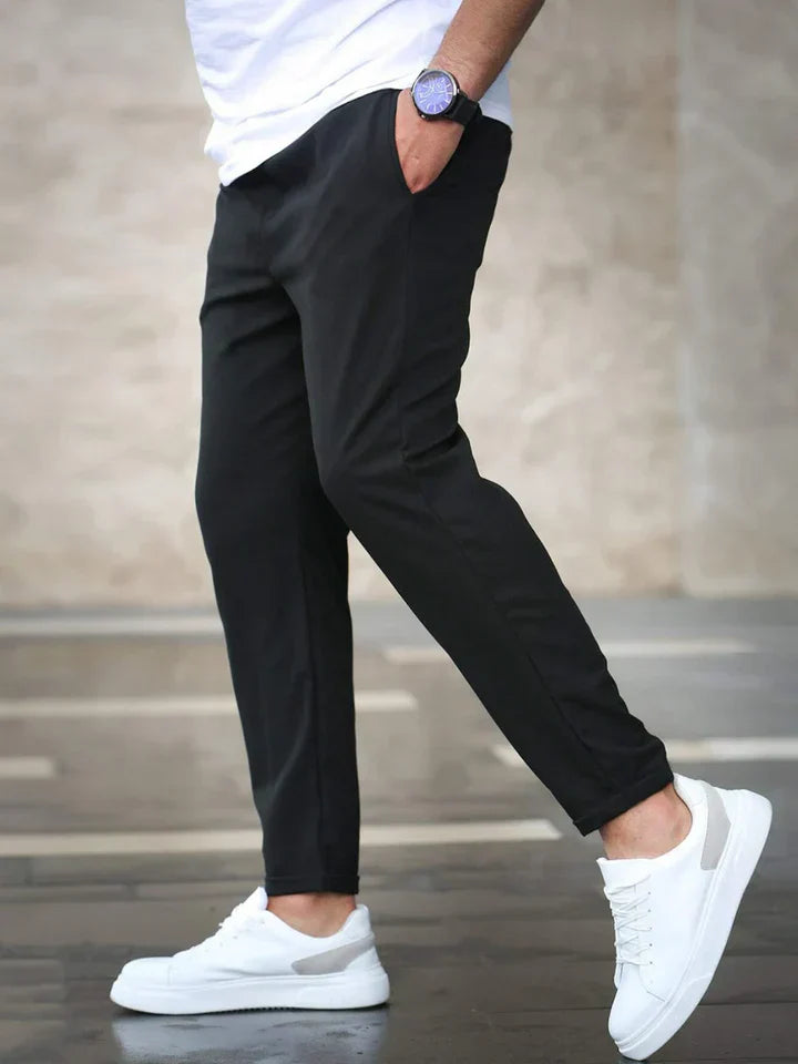 LAURENT MONACO | PANTALON EN COTON STRETCH POUR HOMME