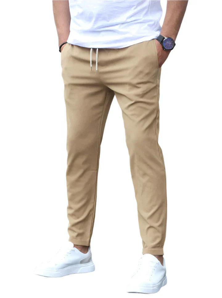 LAURENT MONACO | PANTALON EN COTON STRETCH POUR HOMME