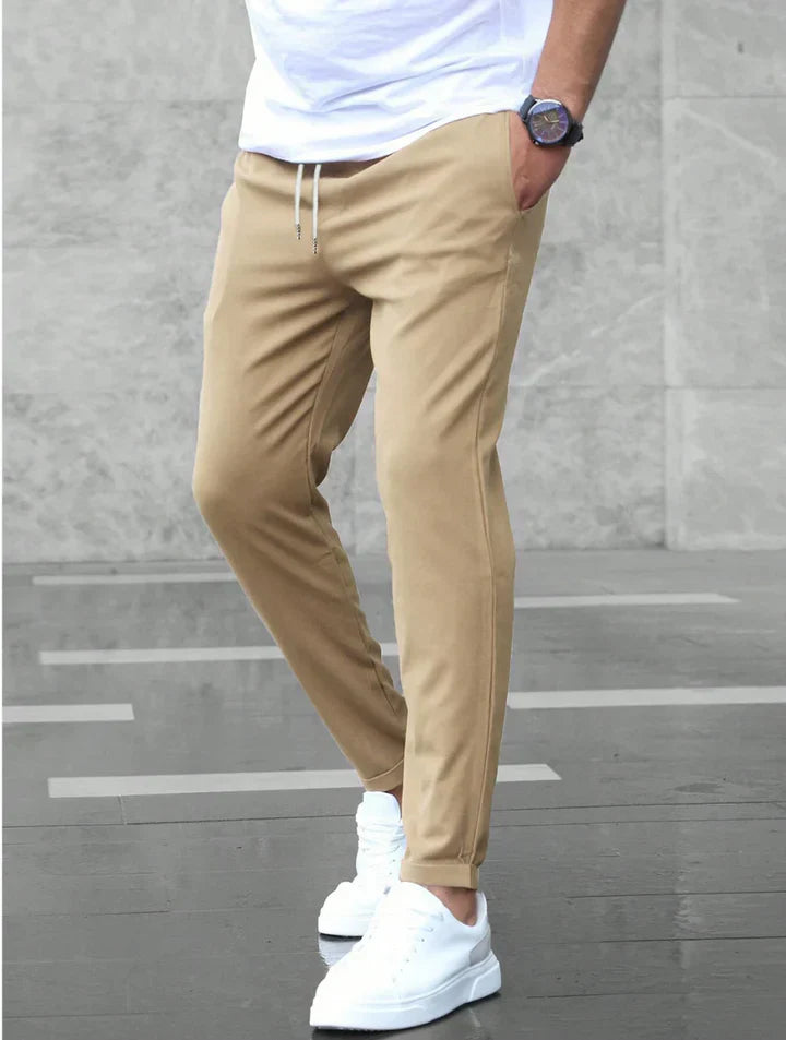 LAURENT MONACO | PANTALON EN COTON STRETCH POUR HOMME