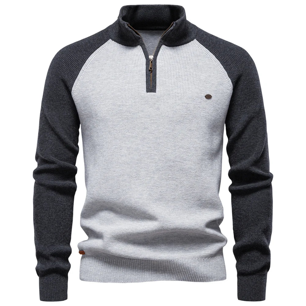 William | Pull quart zip pour homme