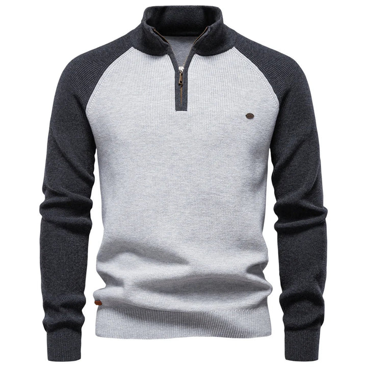 William | Pull quart zip pour homme