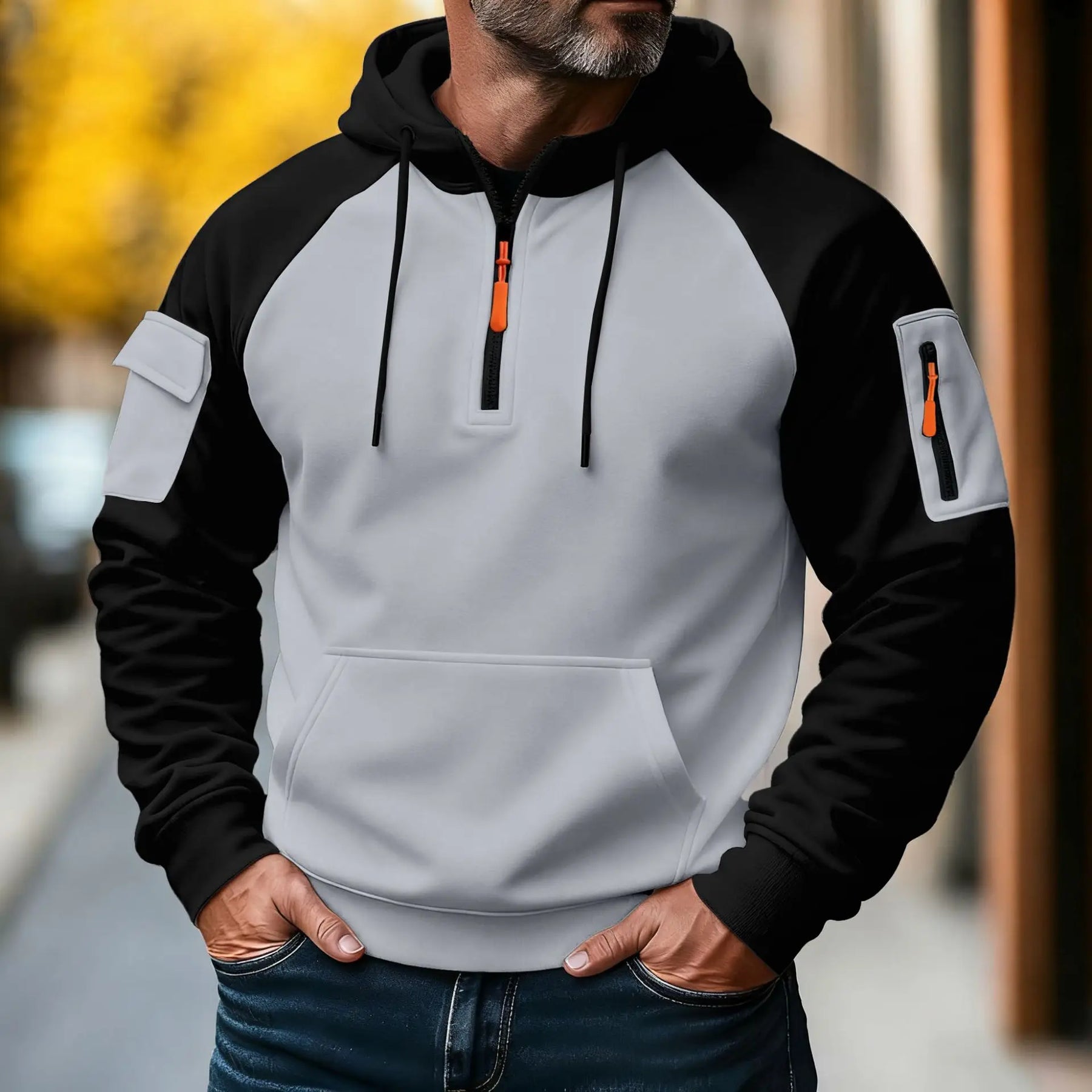Etienne | Pull à capuche zippé pour homme