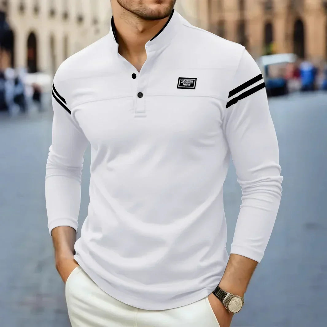 MICHEL | T-Shirt Longue Manche Moderne pour Homme