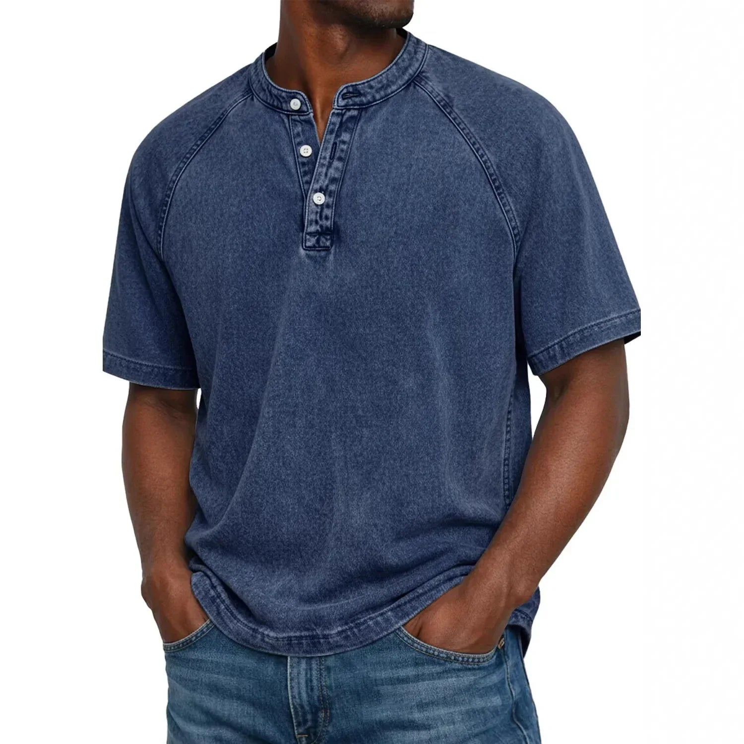 Jules | Chemise vintage à boutons pour homme
