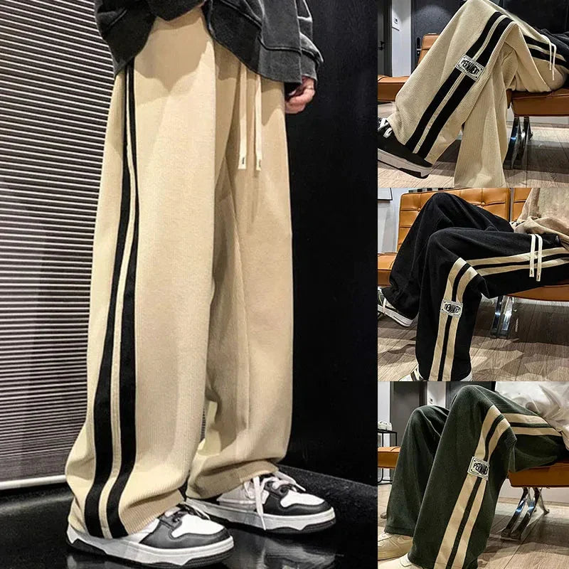 LAURENT MONACO | PANTALONS LARGES POUR HOMMES