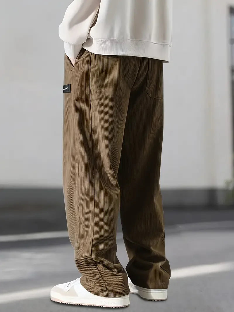 LAURENT MONACO | PANTALON EN VELOURS CÔTELÉ POUR HOMME