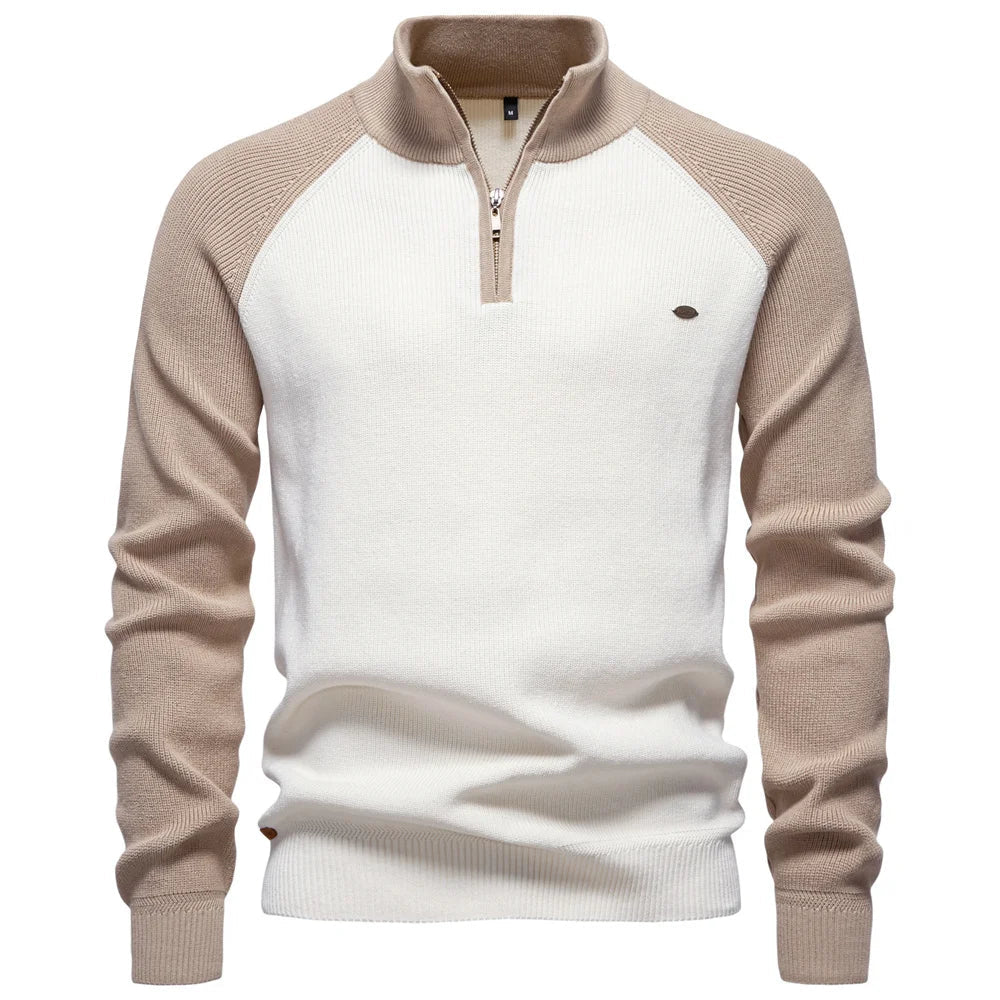 William | Pull quart zip pour homme
