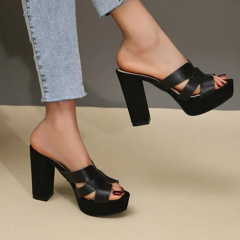 Adèle | Talons à Plateforme Sophistiqués