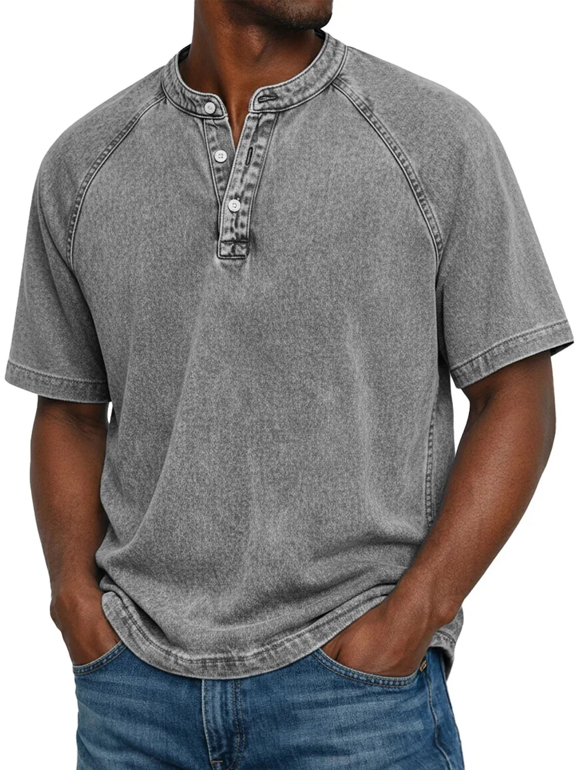 Jules | Chemise vintage à boutons pour homme