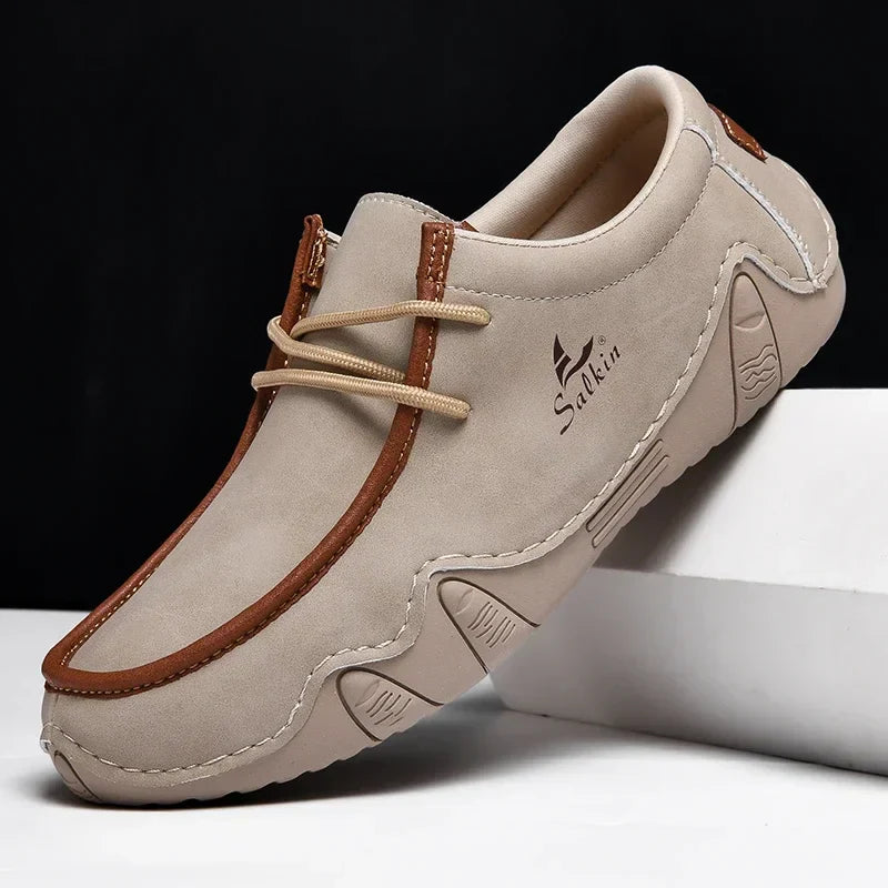 LAURENT MONACO | CHAUSSURES ORTHOPÉDIQUES EN CUIR À AJUSTEMENT PRÉCIS
